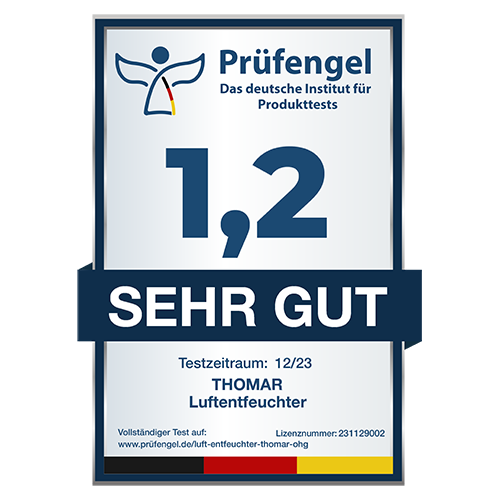 Testsiegel Prüfengel 12/2023
