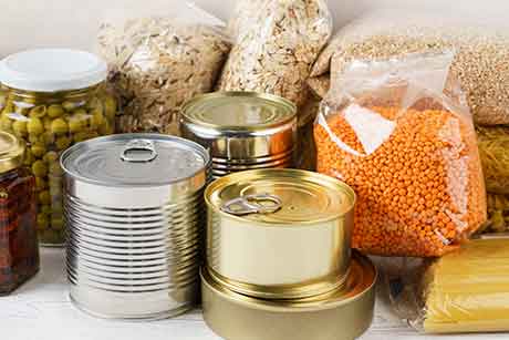 Example of use food