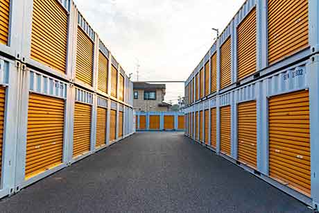 Self Storage Container Anlage