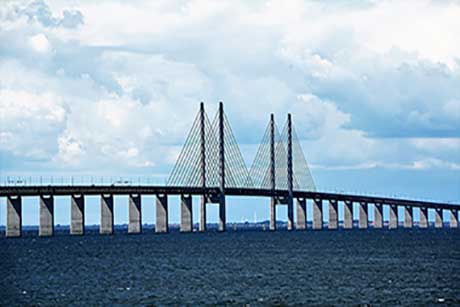 Example of use bridge construction