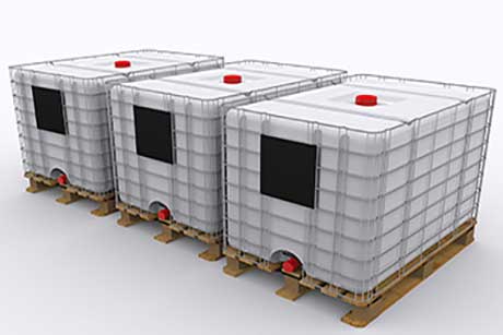 Example of use intermediate buk container