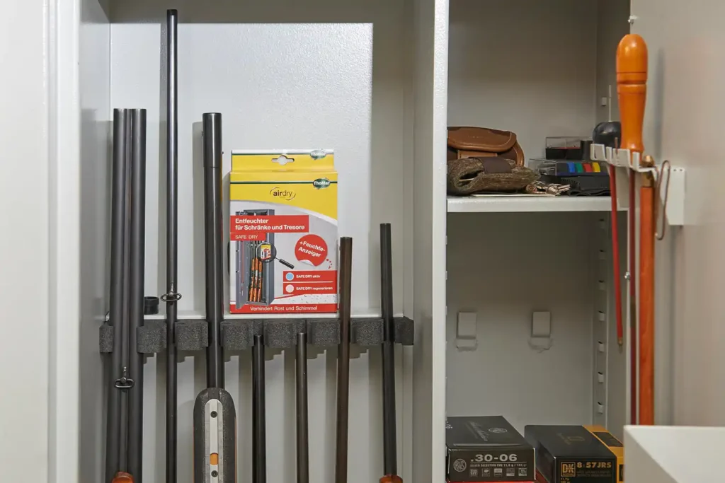 Anwendungsbeispiel Safe Dry für Schränke und Tresore