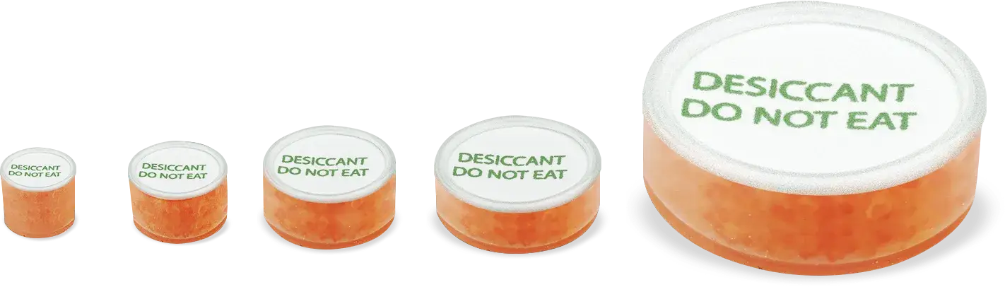 ThoMar CapDryy droogmiddelcapsules in vele grammaturen met oranje silicagel