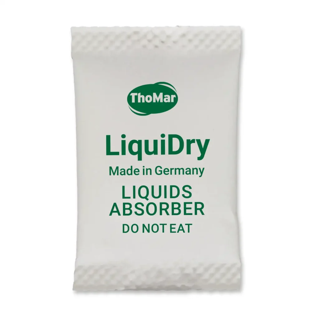 Product image ThoMar liquid absorber LiquiDry sachet 1.5 g front