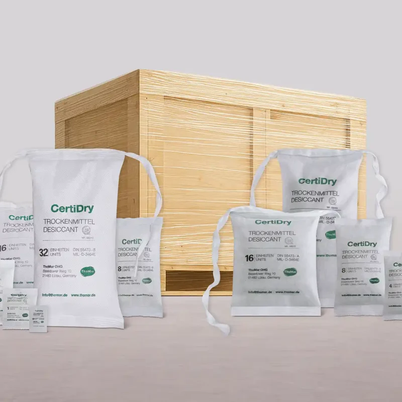 Sachets déshydratants DIN 55473