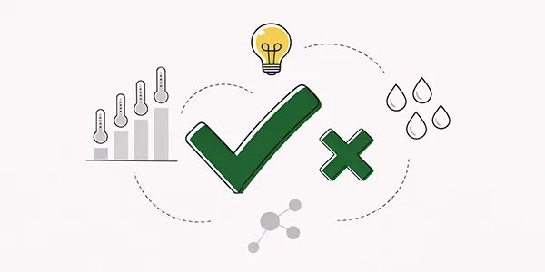 Illustration of factors to consider when calculating desiccant requirements