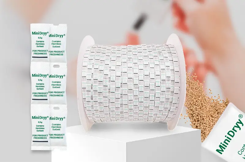ThoMar MiniDryy Trockenmittelbeutel Strip auf Rolle und Sachet