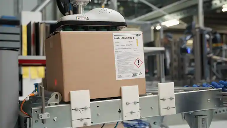 ThoMar desiccant production assembly line with cobots